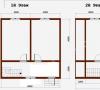 Двухэтажный дом: примеры планировки и варианты внешнего дизайна (105 фото) Частный дом 2 этажа план