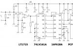 Obvod měřiče frekvence na mikrokontroléru s PIC16F628A